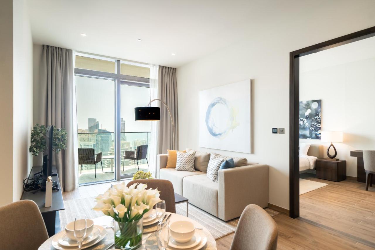 Luton Vacation Homes - Marina View & Luxury 1Br - Jumeirah Living Marina Gate Tower 3 - 54Ab49Ab36Ab Dubai Eksteriør billede