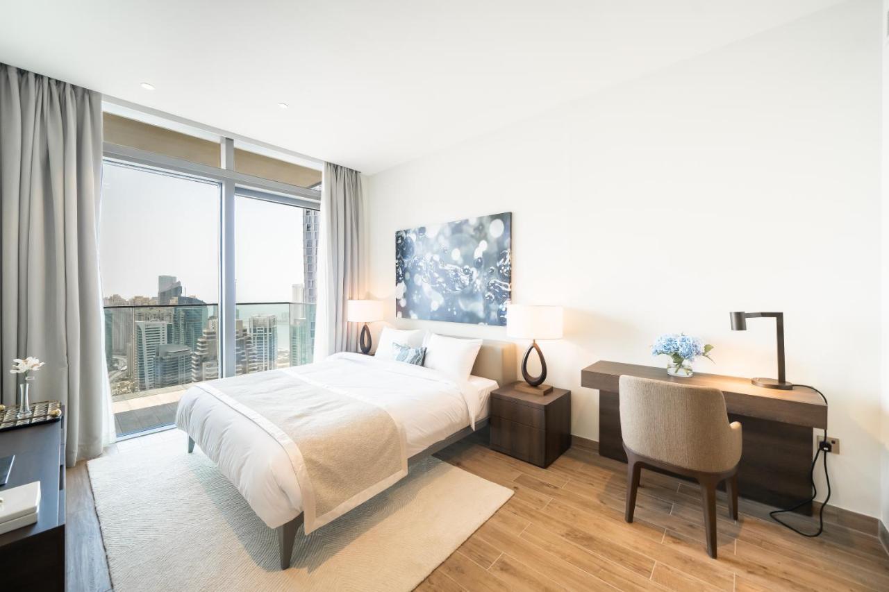 Luton Vacation Homes - Marina View & Luxury 1Br - Jumeirah Living Marina Gate Tower 3 - 54Ab49Ab36Ab Dubai Eksteriør billede