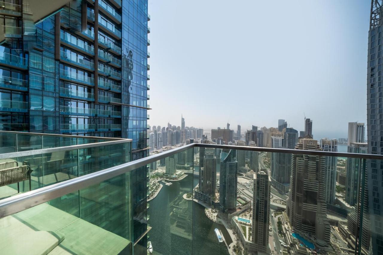 Luton Vacation Homes - Marina View & Luxury 1Br - Jumeirah Living Marina Gate Tower 3 - 54Ab49Ab36Ab Dubai Eksteriør billede