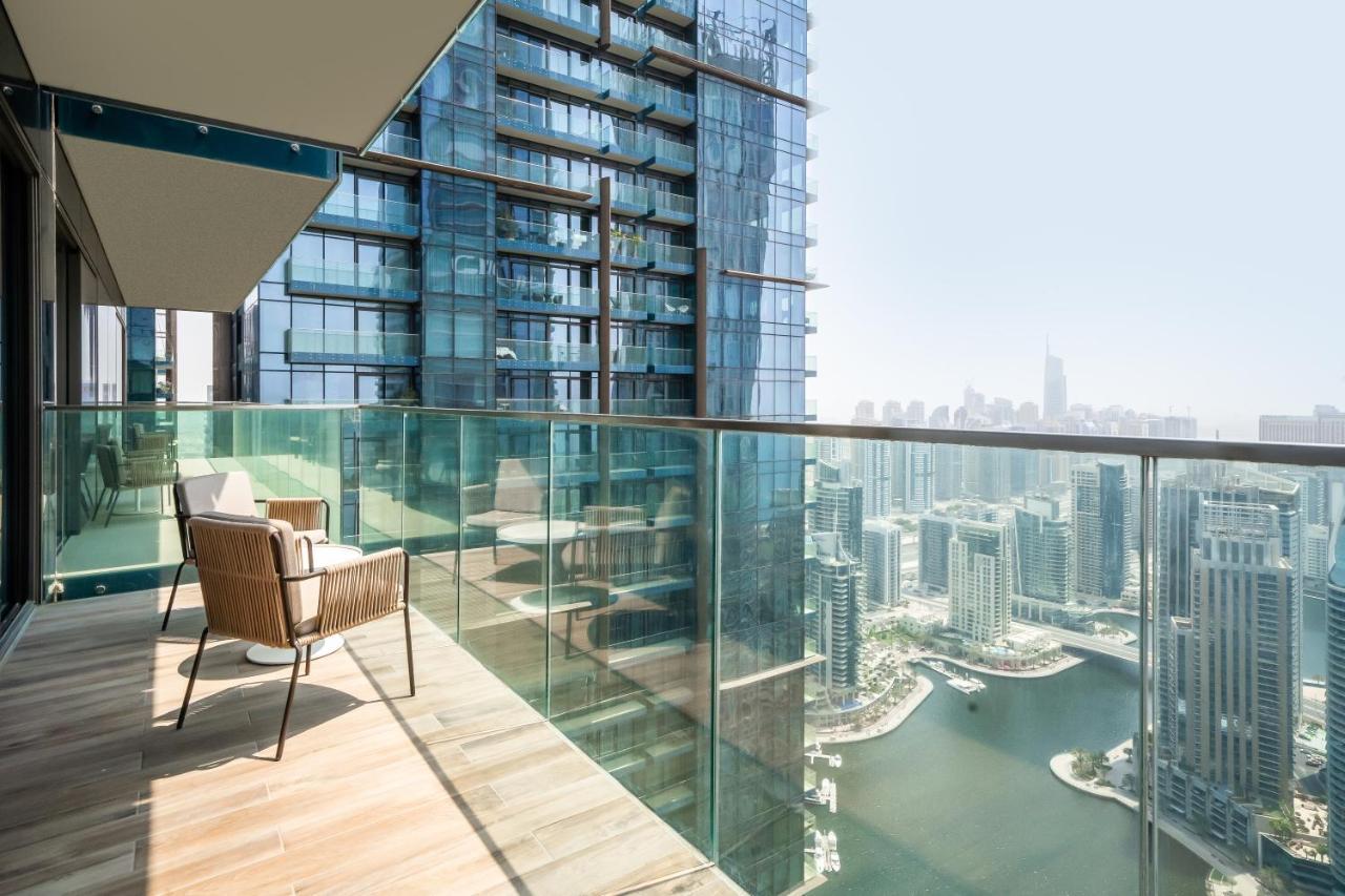 Luton Vacation Homes - Marina View & Luxury 1Br - Jumeirah Living Marina Gate Tower 3 - 54Ab49Ab36Ab Dubai Eksteriør billede