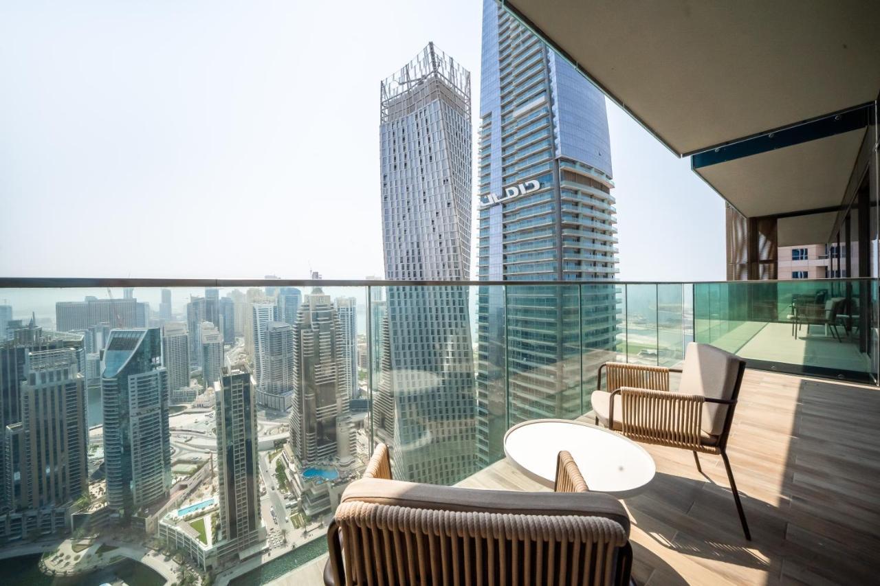 Luton Vacation Homes - Marina View & Luxury 1Br - Jumeirah Living Marina Gate Tower 3 - 54Ab49Ab36Ab Dubai Eksteriør billede
