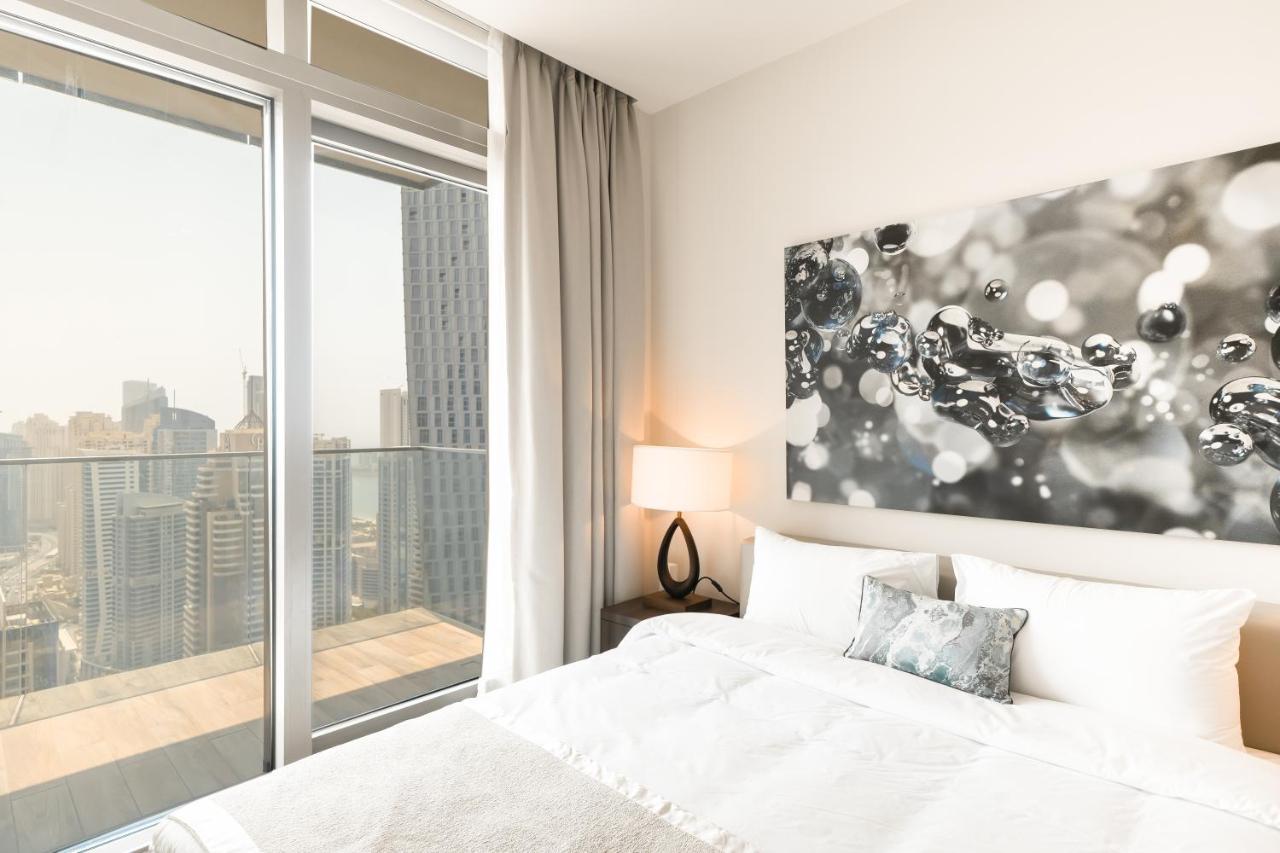 Luton Vacation Homes - Marina View & Luxury 1Br - Jumeirah Living Marina Gate Tower 3 - 54Ab49Ab36Ab Dubai Eksteriør billede