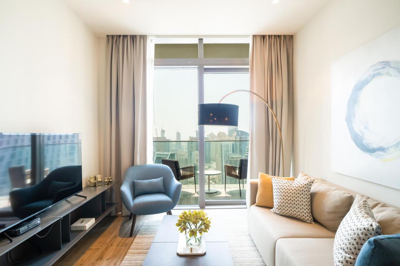 Luton Vacation Homes - Marina View & Luxury 1Br - Jumeirah Living Marina Gate Tower 3 - 54Ab49Ab36Ab Dubai Eksteriør billede