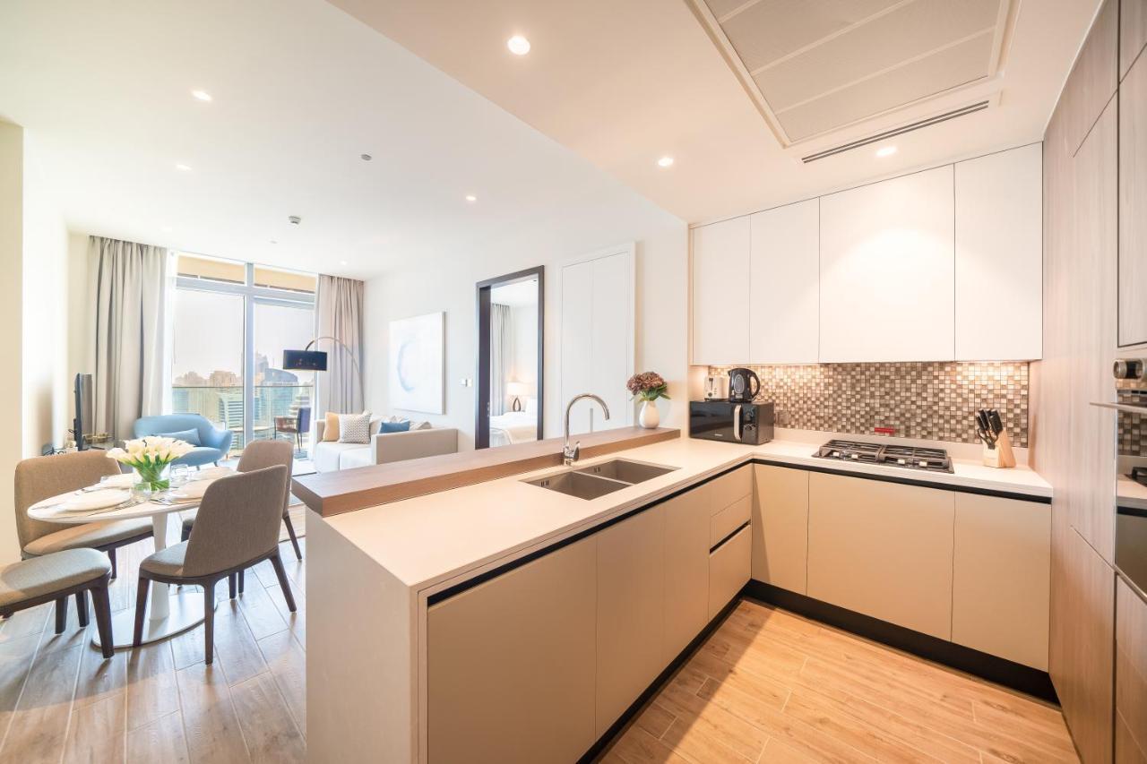 Luton Vacation Homes - Marina View & Luxury 1Br - Jumeirah Living Marina Gate Tower 3 - 54Ab49Ab36Ab Dubai Eksteriør billede