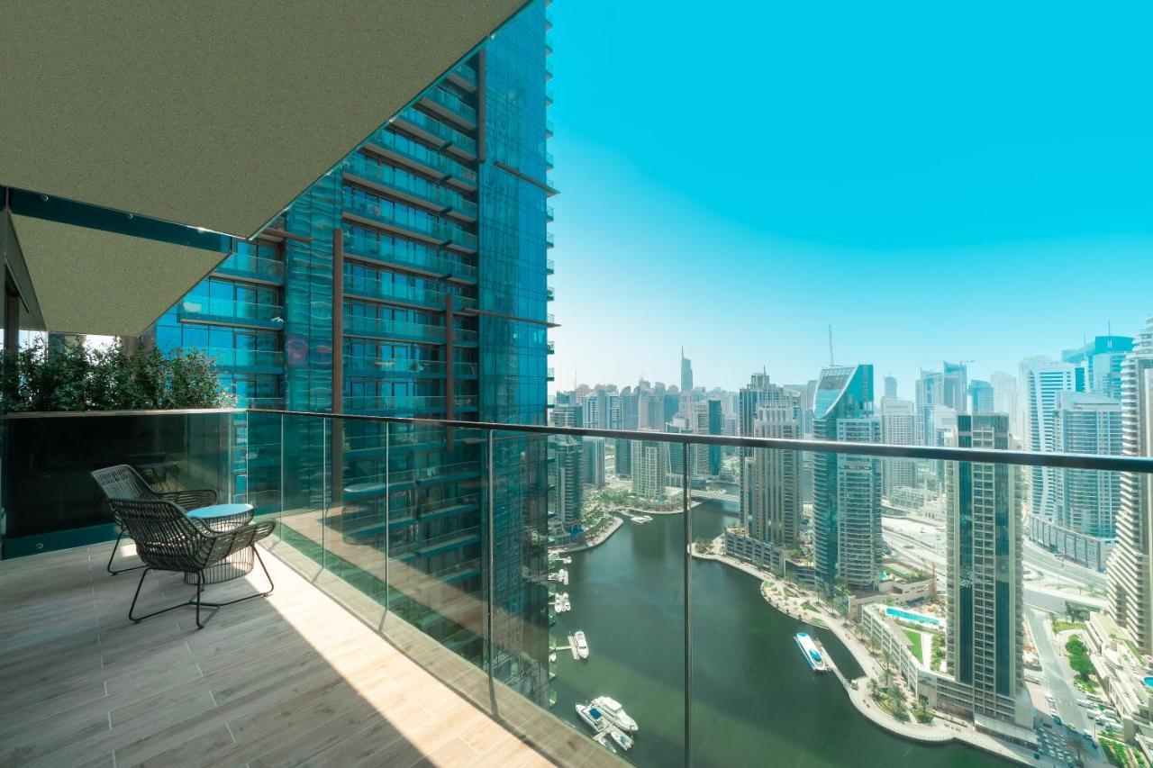 Luton Vacation Homes - Marina View & Luxury 1Br - Jumeirah Living Marina Gate Tower 3 - 54Ab49Ab36Ab Dubai Eksteriør billede